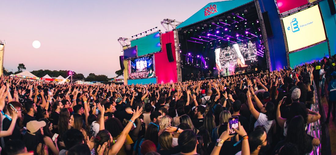Cerca de 90% do público do João Rock 2026 será formado por visitantes de fora do município | Créditos: Divulgação/João Rock