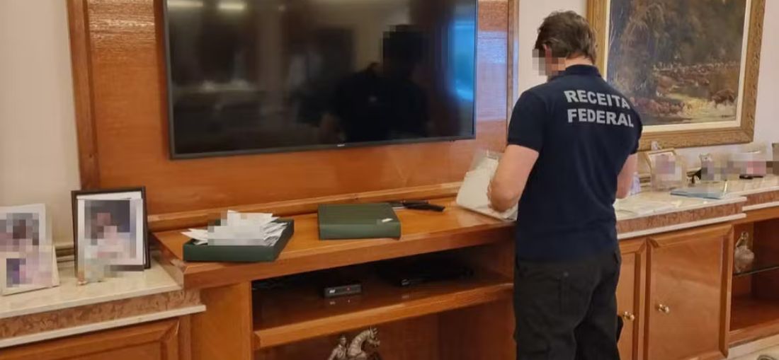 Operação Bóreas teve alvos em Pindorama (SP), na região noroeste do estado — Foto: Divulgação/Receita Federal 