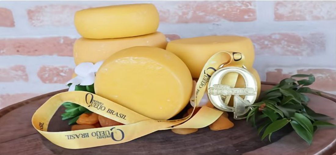 Queijo Bambu produzido pela Elied Queijaria. Foto: divulgação.