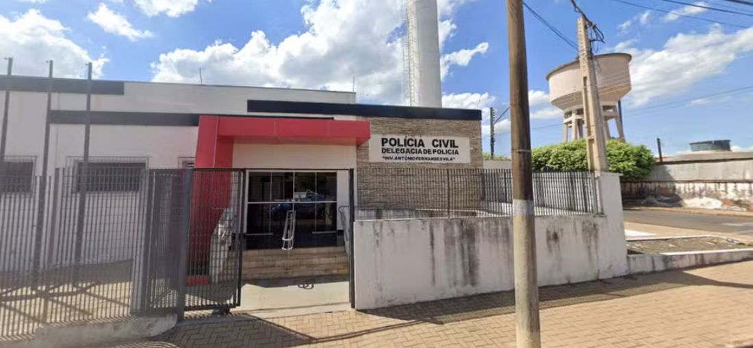 Caso foi registrado na Delegacia de Polícia de Urupês (SP) — Foto: Reprodução / Google Street View 