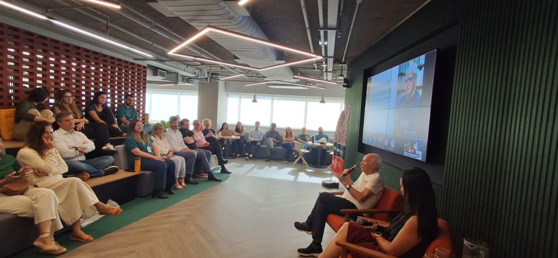 Encontro na Necta uniu literatura, emoção e reflexões e reforça compromisso da empresa em promover espaços de cultura divulgação