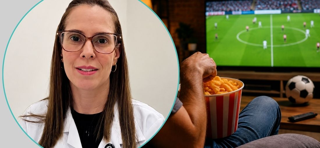 Consumo de ultraprocessados durante jogos da Copa do Mundo pode aumentar risco de hipertensão