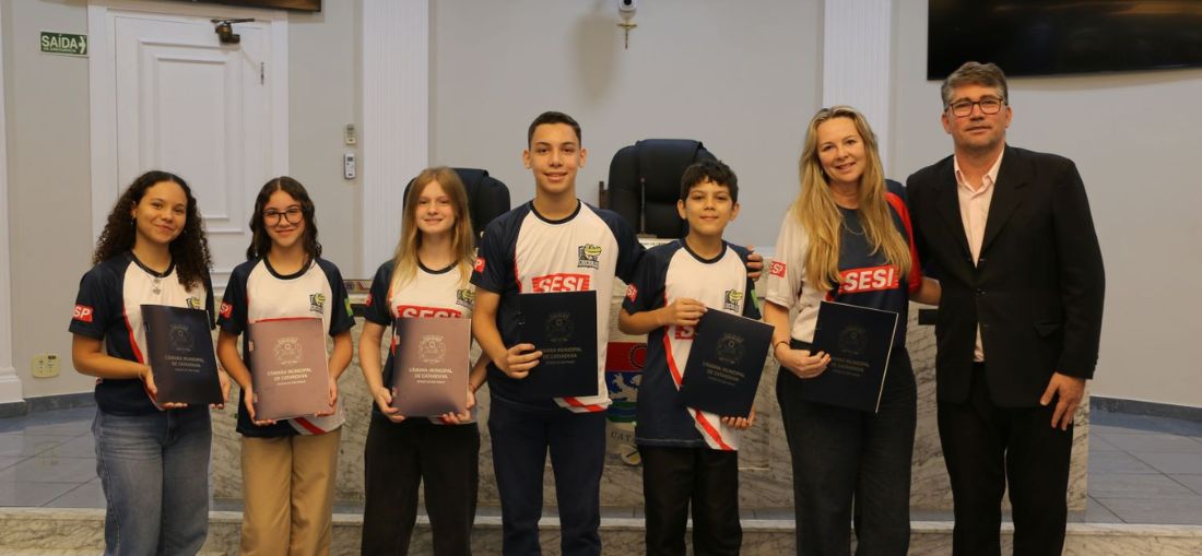 Vereador Gleison Begalli entrega Moções de Congratulações e destaca valorização de talentos e instituições de Catanduva