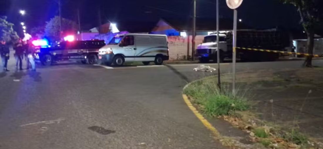 Polícia Científica foi acionada e realizou a perícia no local do acidente em Catanduva — Foto: Redes Sociais/Reprodução 