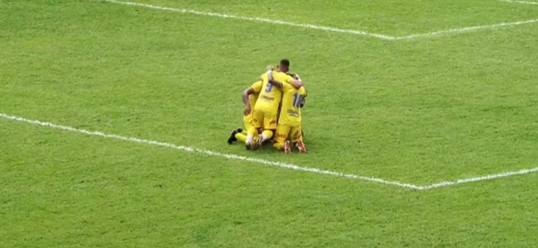 Catanduva levou a melhor contra Francana — Foto: Reprodução/FPF 