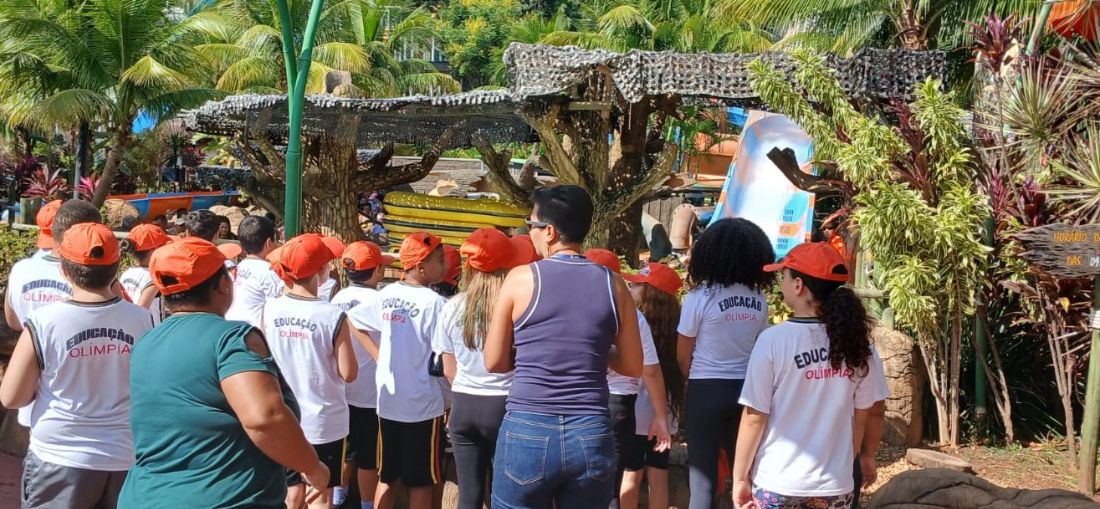 Projeto Educação no Parque completa 10 anos levando crianças da rede pública de ensino ao Termas dos Laranjais