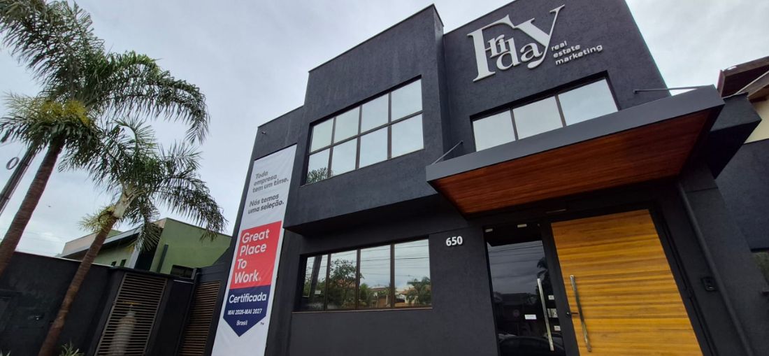 A Friday Marketing Imobiliário alcançou 89% de favorabilidade entre os colaboradores na avaliação da consultoria Great Place to Work | Créditos: Divulgação