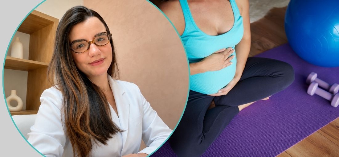 Exercícios físicos na gestação trazem benefícios para mãe e bebê, destaca ginecologista do Padre Albino Saúde