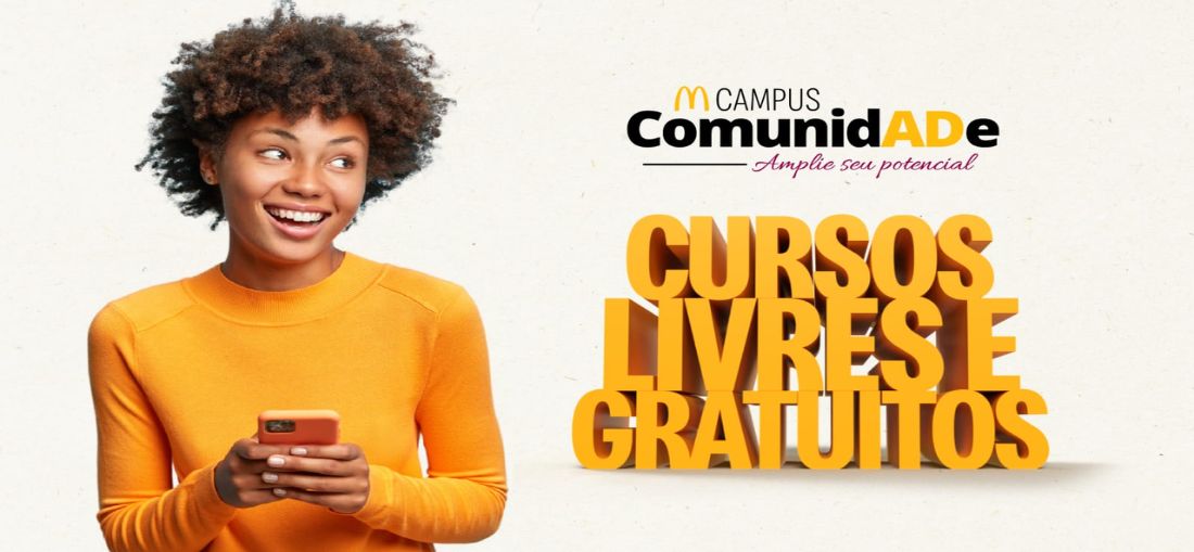 Férias de julho: plataforma do McDonald's reúne mais de 30 cursos gratuitos e com certificado