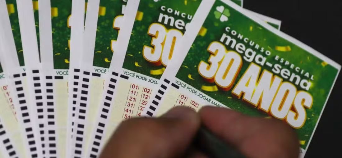 Prêmio do sorteio especial de 30 anos da mega-sena chega a R$ 300 milhões