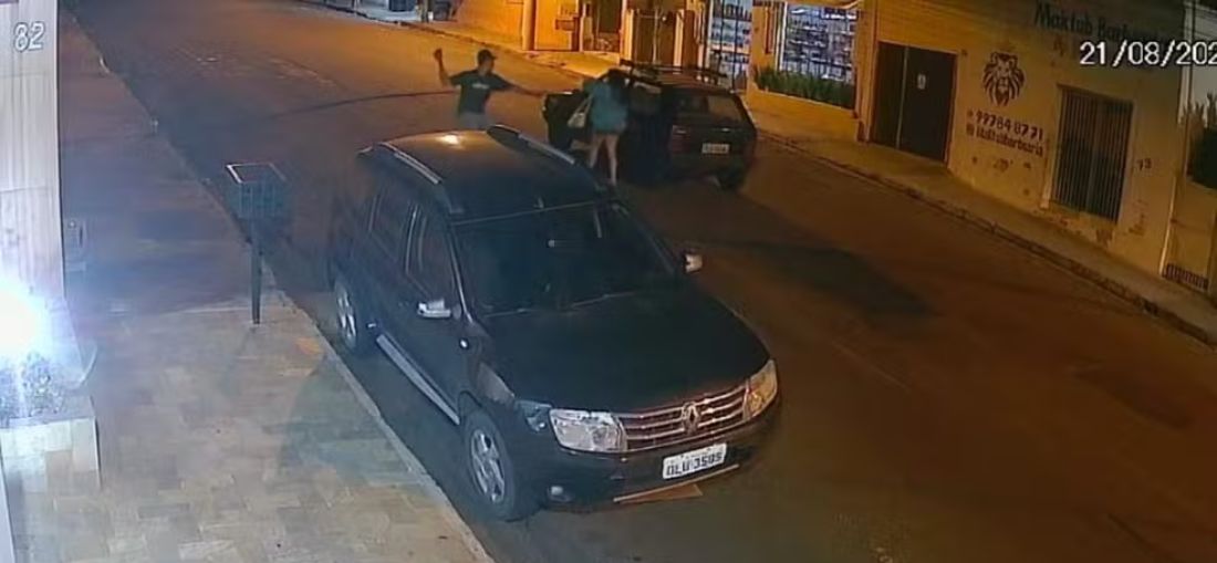 Jovem de 22 anos é preso por tentativa de homicídio com tijolada na cabeça — Foto: Divulgação 