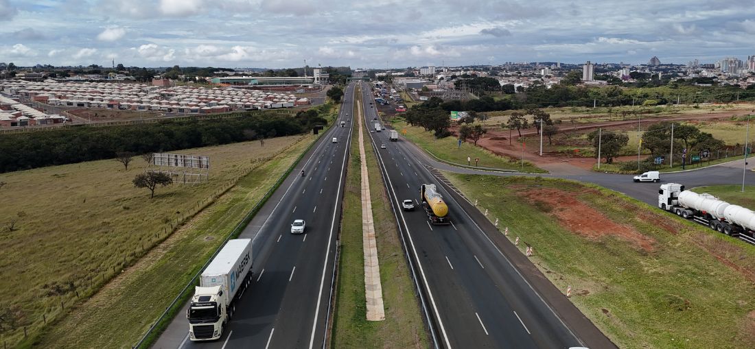 Ecovias Noroeste Paulista libera primeiros trechos das terceiras faixas da SP-310 em São Carlos