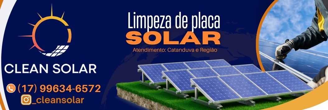 Limpeza em Placas Solares 